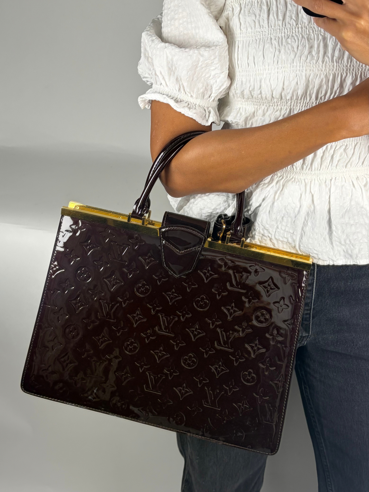 Louis Vuitton Monogram Vernis Deesse Bag