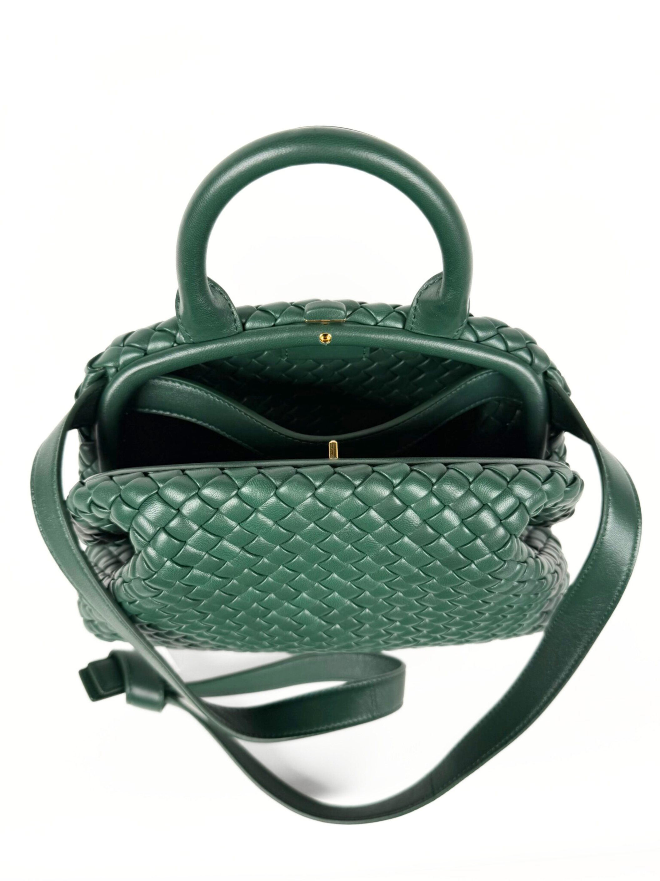 Bottega Veneta Intrecciato Small Handle Bag