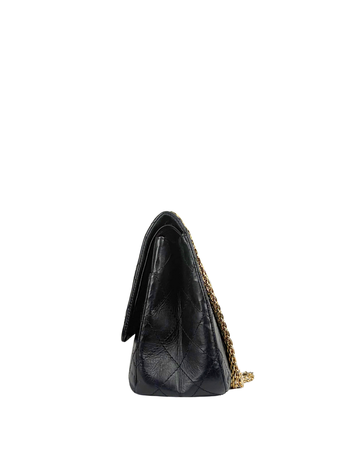 Chanel 2.55 Large Handbag in Aged Calfskin