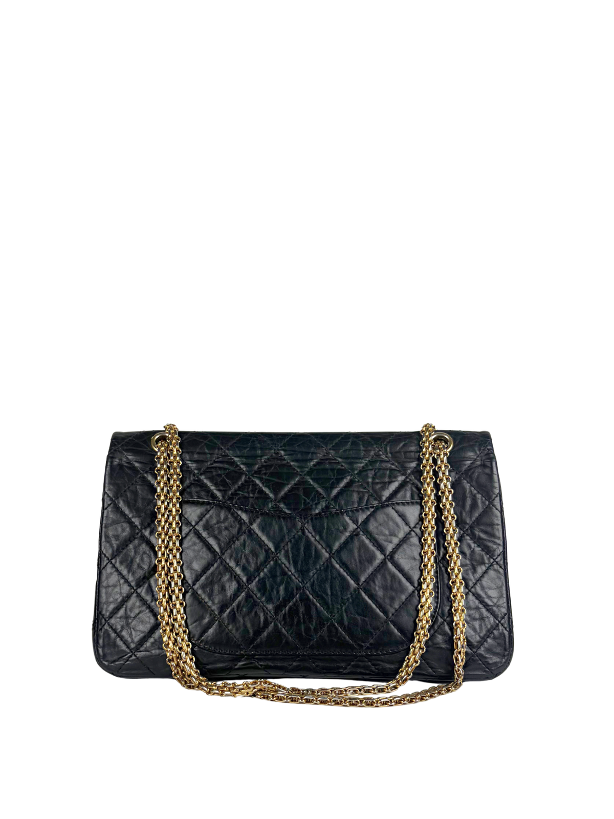Chanel 2.55 Large Handbag in Aged Calfskin