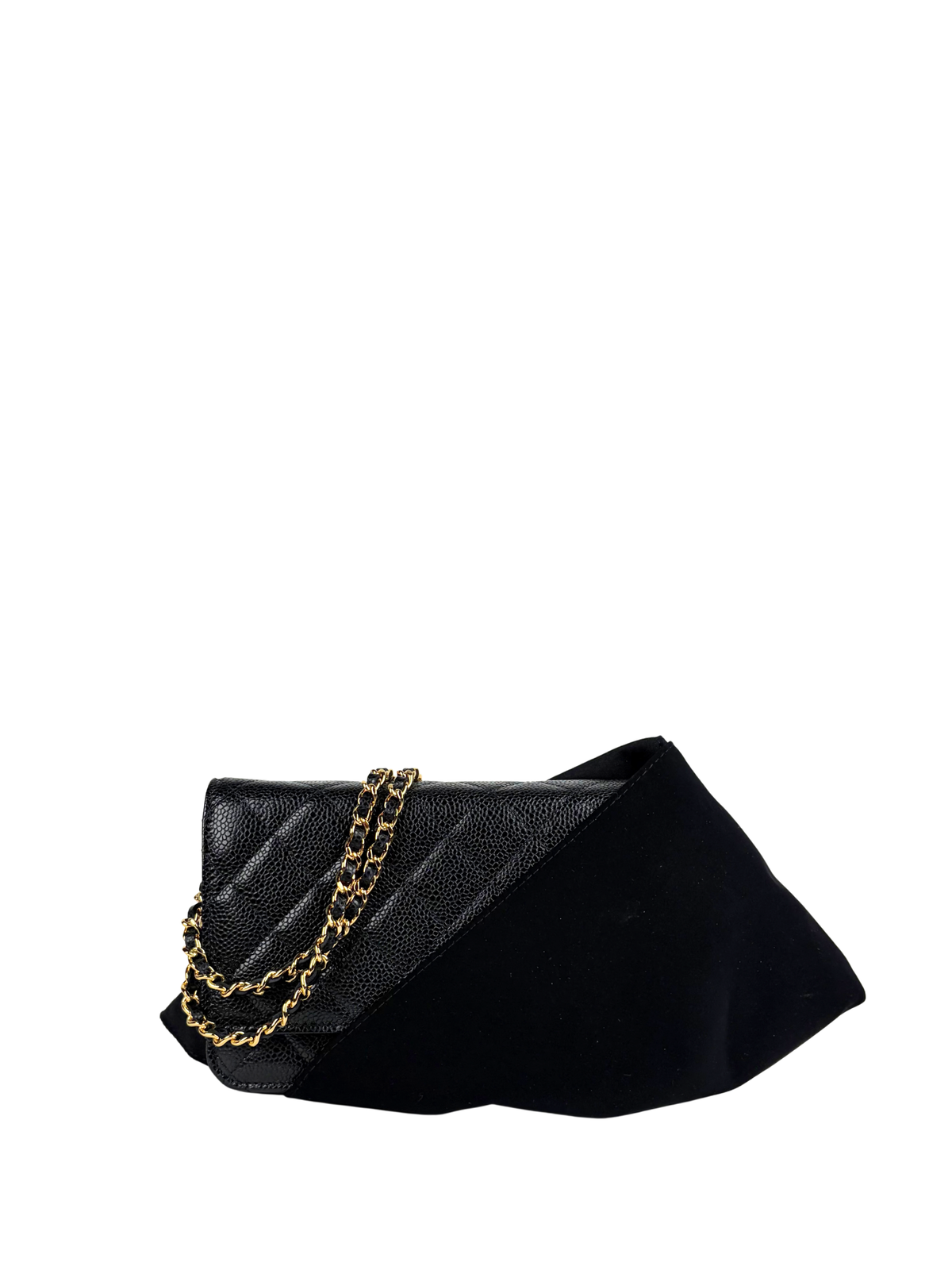 Chanel Classic Wallet on Chain Black Caviar Leather