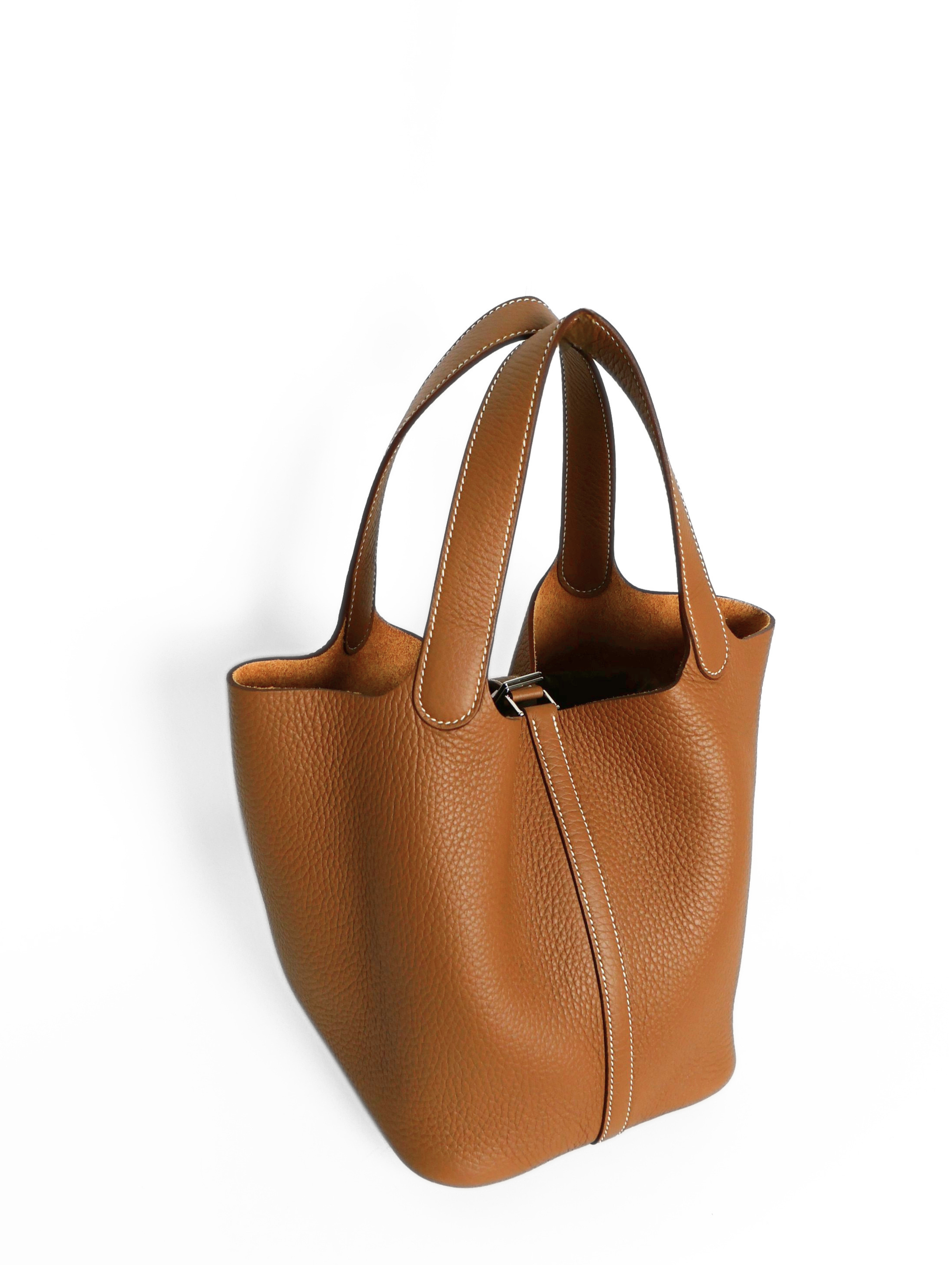 HERMÈS PICOTIN 22 GOLD CLEMENCE