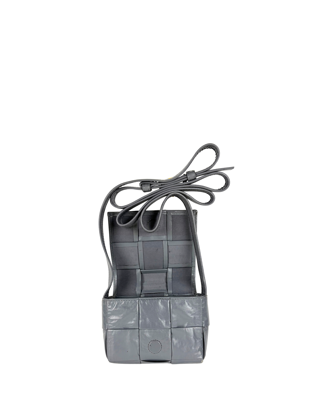Bottega Veneta Candy Cassette Bag in Paper Crinkled Leather