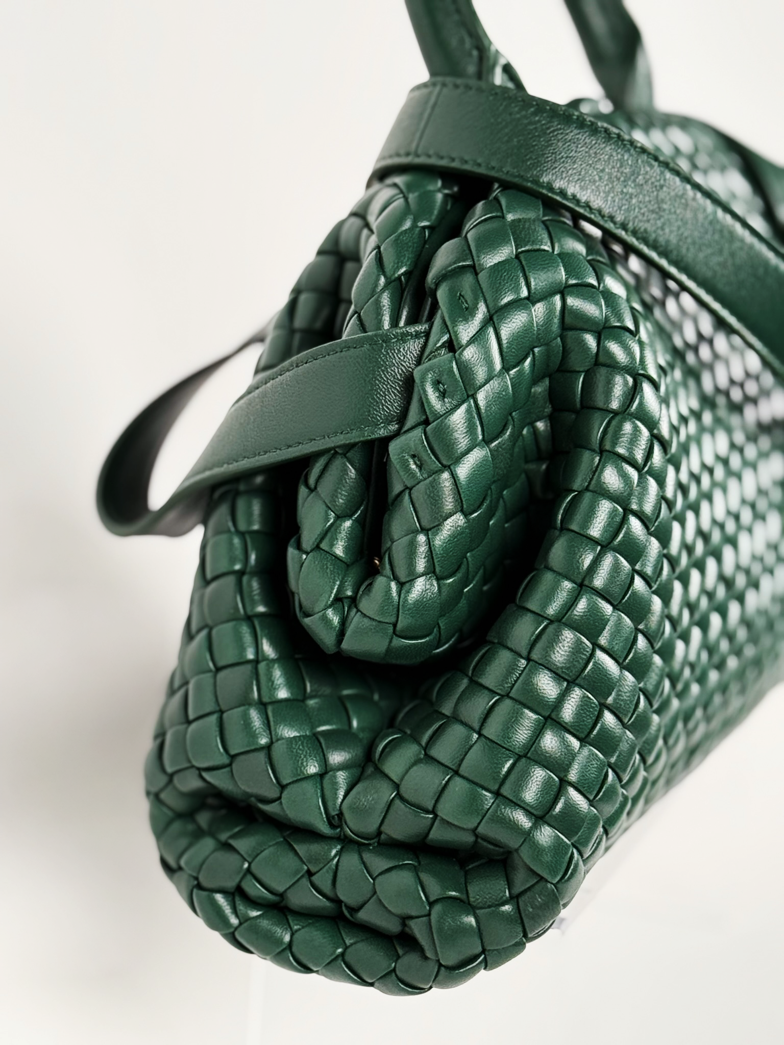 Bottega Veneta Intrecciato Small Handle Bag