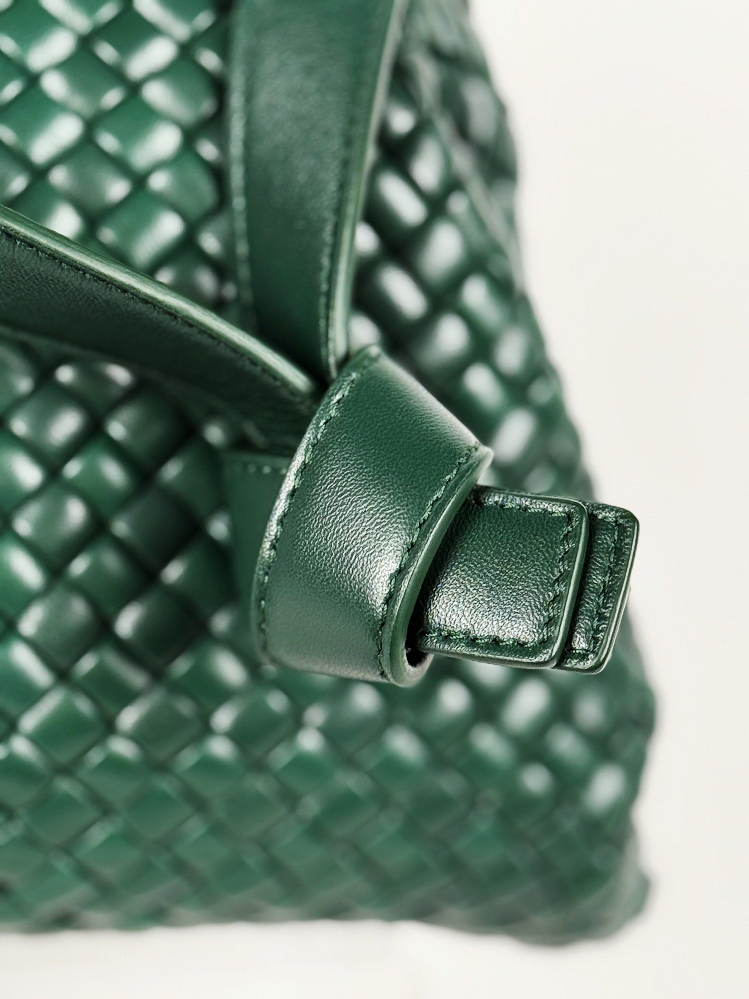 Bottega Veneta Intrecciato Small Handle Bag