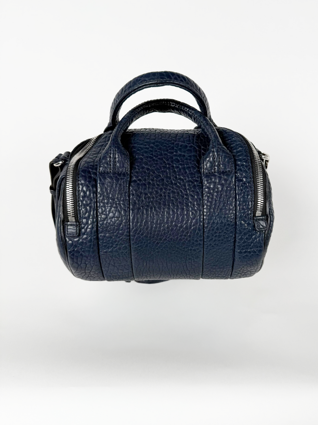 Alexander Wang Leather Rocco Studded Bag Navy