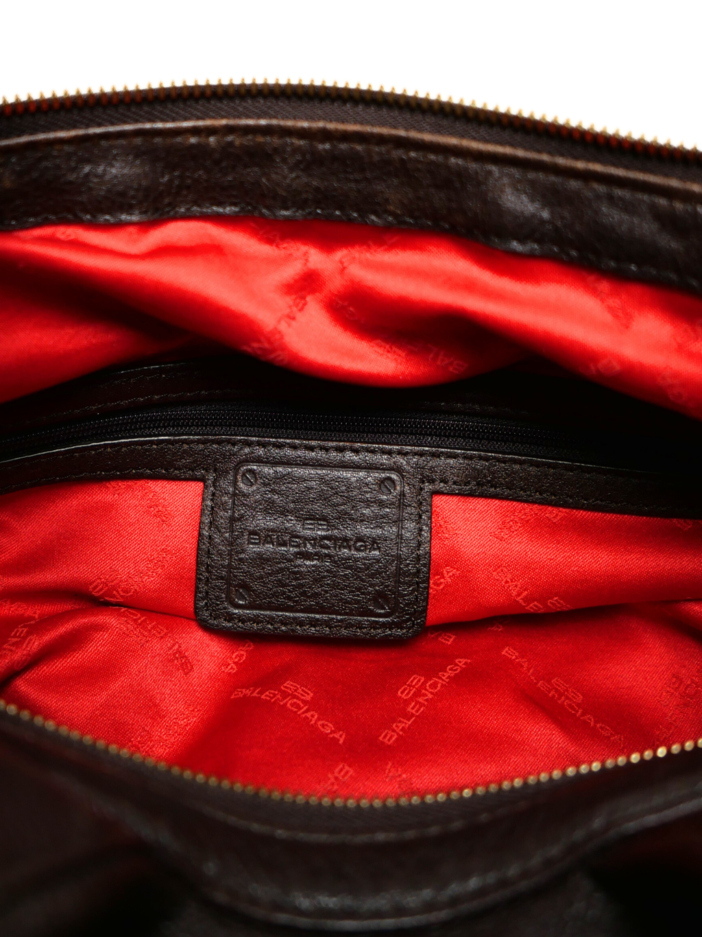 Vintage Balenciaga Deep Brown Shoulder Bag