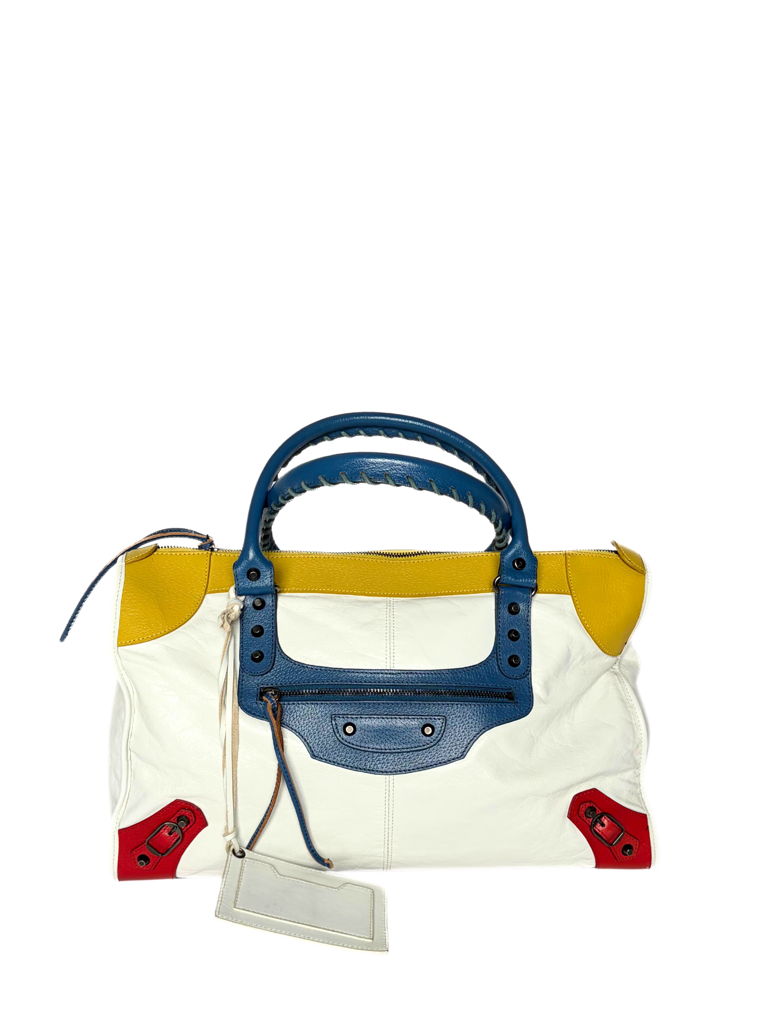 Balenciaga Multicolor City Bag Mondrian LEGO LIMITED EDITION