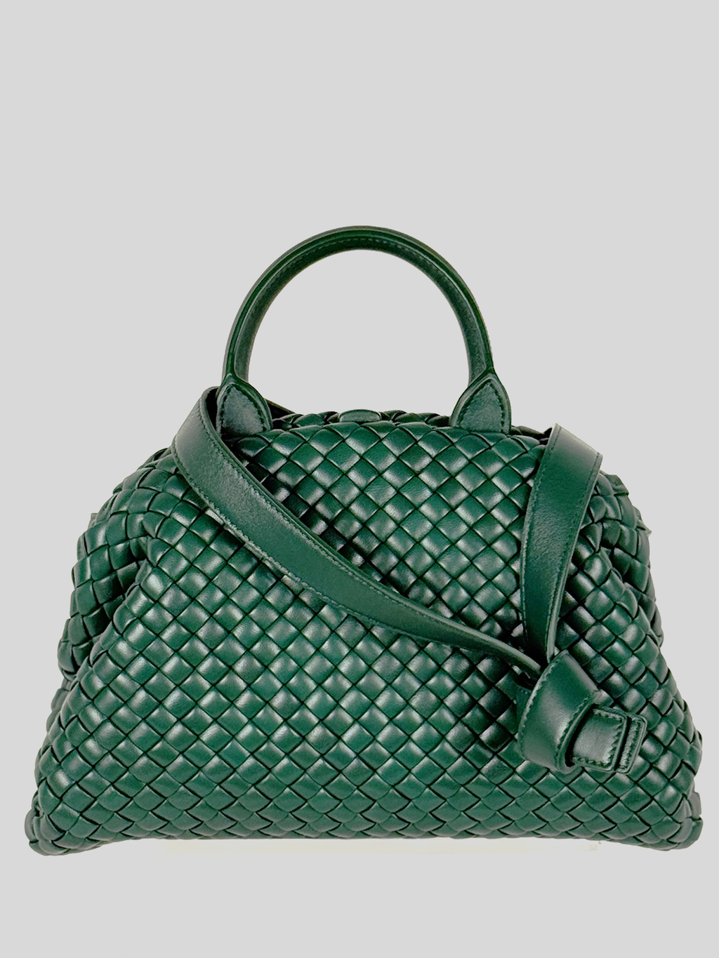 Bottega Veneta Intrecciato Small Handle Bag