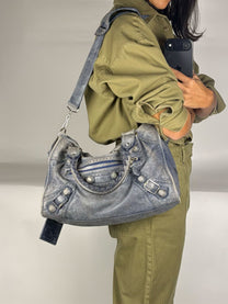 Balenciaga Giant Covered Brogues City Bag